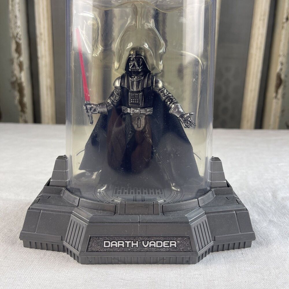 Star Wars Titanium Series Die Cast Darth Vader 2005 Removable Helmet Vintage